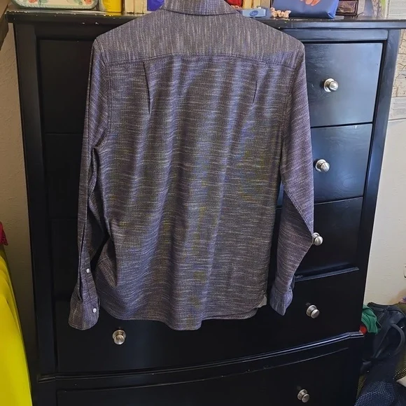 32 Bar Blues Cotton Dress Shirt - Picture 5 of 8